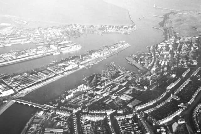 Aerial view of Aberdeen Harbour Picture: Contributed