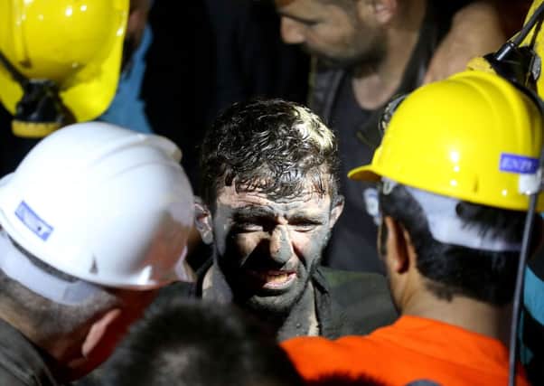 Hundreds of miners are still trapped below ground in Manisa, Turkey. Picture: Getty