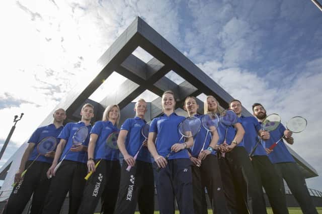 The Scotland Commonwealth Games badminton team announcement at the Emirates Arena, Glasgow. Picture: Jeff Holmes/PA