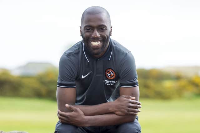 Morgaro Gomis: Gritty life. Picture: SNS