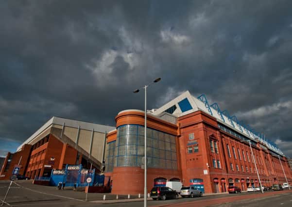 The Rangers board will no longer be able to sell Ibrox stadium. Picture: Wattie Cheung