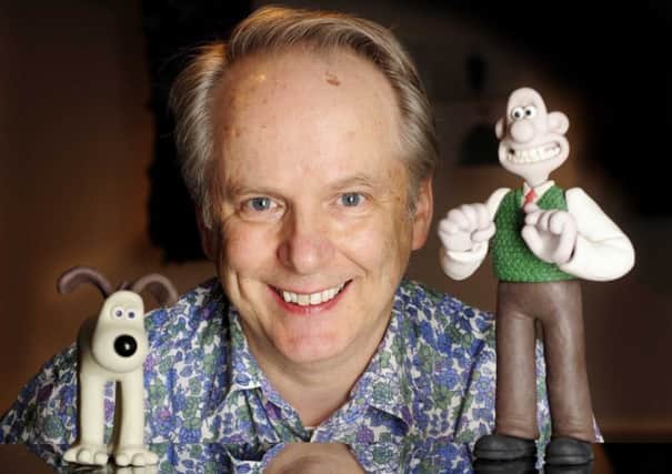 It's been a cracking run, Gromit! Nick Park shows off his famous creations in Edinburgh. Picture: Colin Hattersley