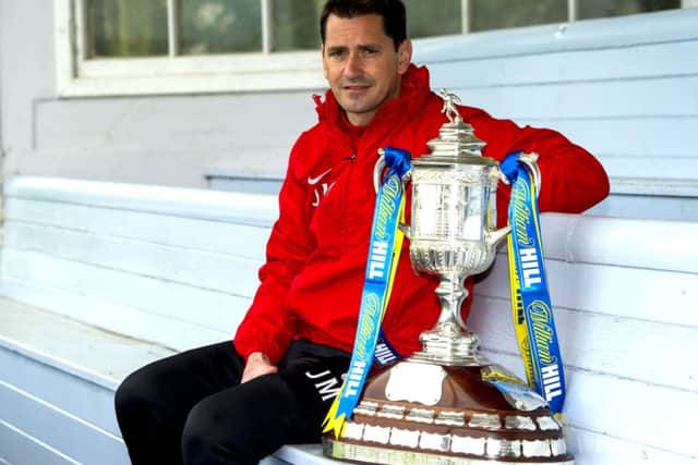 Jackie McNamara isn't looking forward to informing the players not selected for the cup final. Picture: SNS