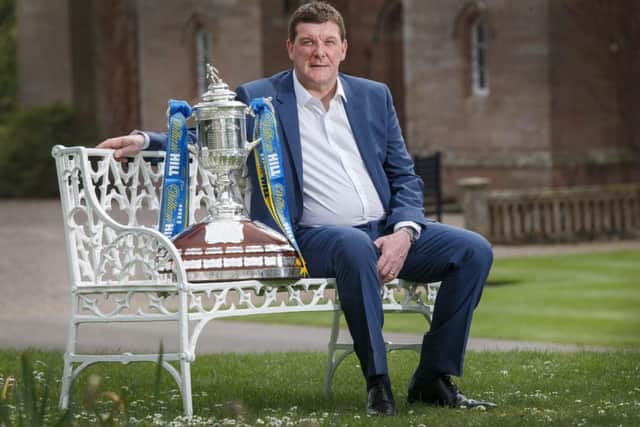 Tommy Wright is happy to voice his opinions about the cup finals bright young things. Picture: Steve Welsh