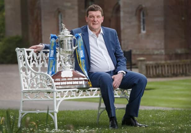 Tommy Wright is happy to voice his opinions about the cup finals bright young things. Picture: Steve Welsh