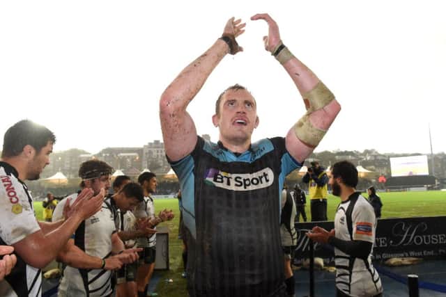 The Glasgow skipper is determined to savour a semifinal victory against Munster. Picture: SNS Group/SRU