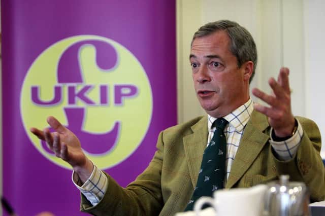 UKIP leader Nigel Farage has said he won't 'prejudge' the case. Picture: PA
