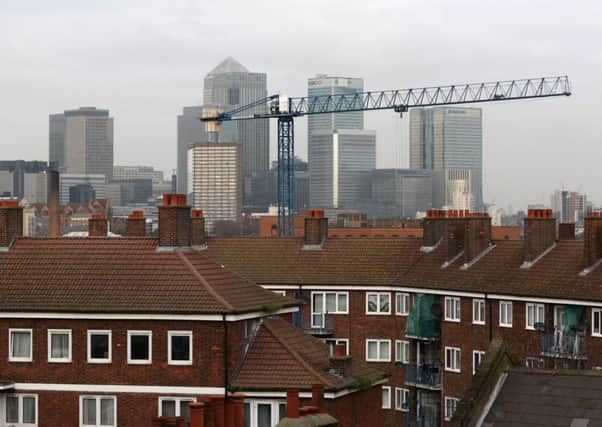 Home building in London shows little sign of reining back prices. Picture: Getty