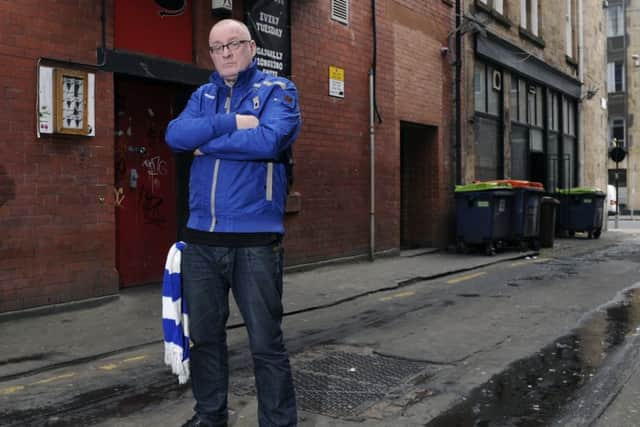 Lifelong St Johnstone supporter Stuart Cosgrove prepares for todays Scottish Cup final. Picture: JP