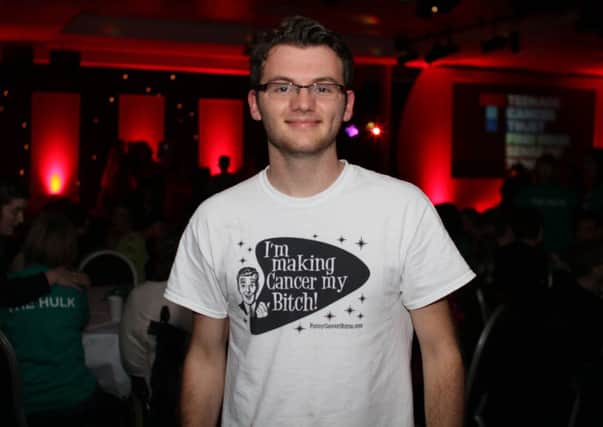 Stephen Sutton, 19, shortly before he died last week. Picture: Contributed