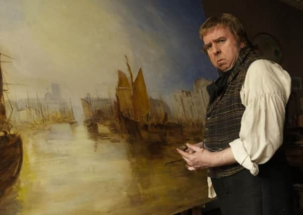 Timothy Spall manages to make the grumpy painter sympathetic in Mike Leighs Mr Turner. Picture: Contributed