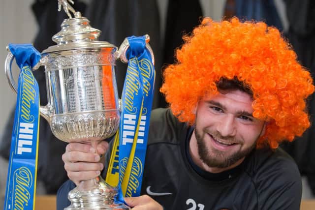 Dundee United's Nadir Ciftci looks ahead to the Scottish Cup final at Parkhead. Picture: Steve Welsh