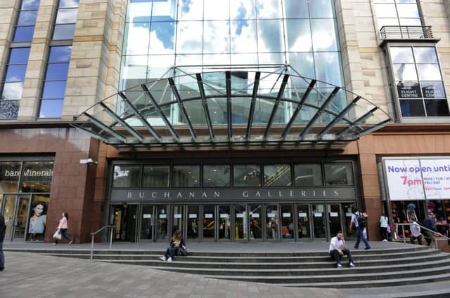 Buchanan Galleries are at the centre of the quarter which will be transformed. Picture: John Devlin