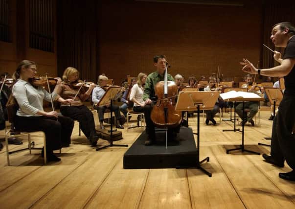 Scottish Chamber Orchestra at the Queen's Halls, Edinburgh. Picture: TSPL