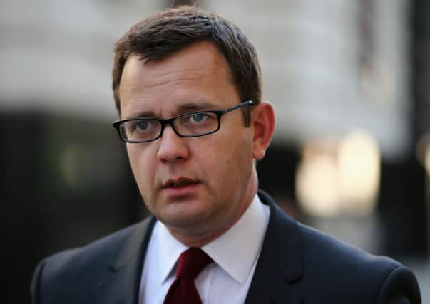 Andy Coulson arrives at the Old Bailey. Picture: Getty