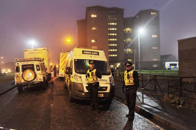 Armed police were called to a siege in Edinburgh last month, but now also deal with routine matters including crowd control. Picture: Phil Wilkinson