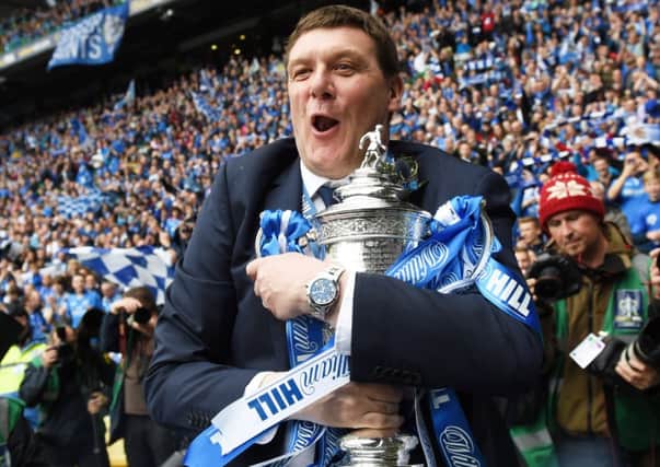 Tommy Wright will hold talks with Saints chairman Steve Brown. Picture: SNS