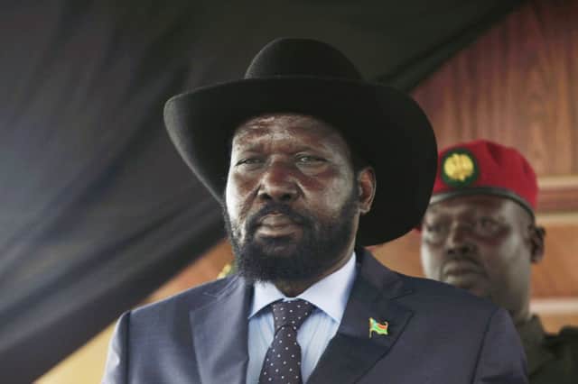 President Kiir: Famine not of our making. Picture: Reuters