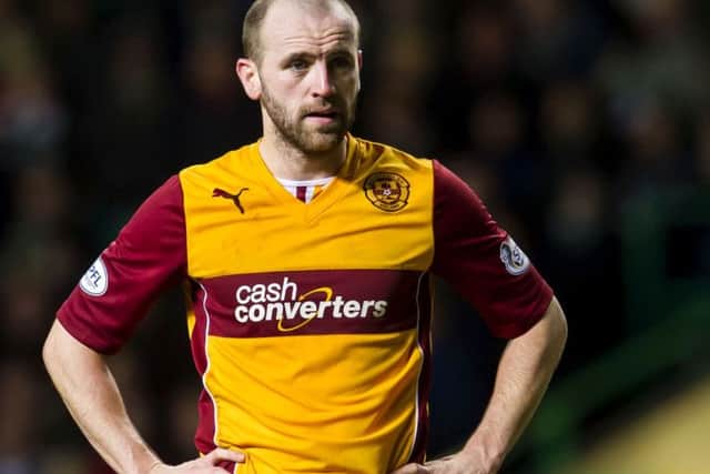James McFadden will leave Fir Park when his current contract expires. Picture: SNS