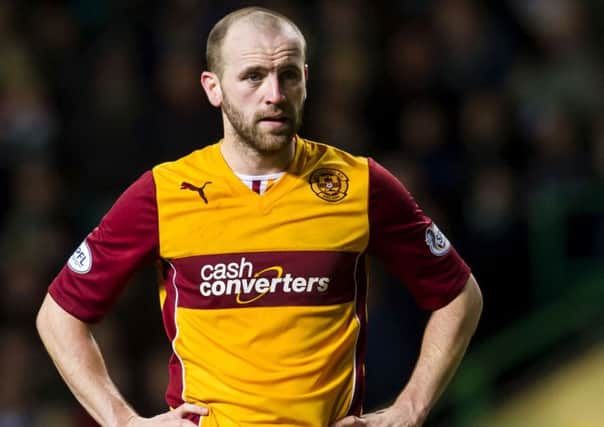 James McFadden will leave Fir Park when his current contract expires. Picture: SNS
