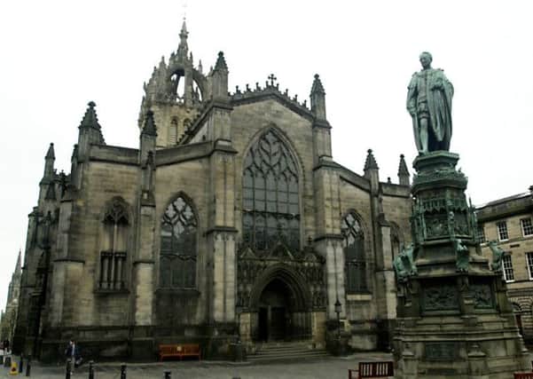 St Giles' Cathedral is the principal place of worship of the Church of Scotland. Picture: TSPL