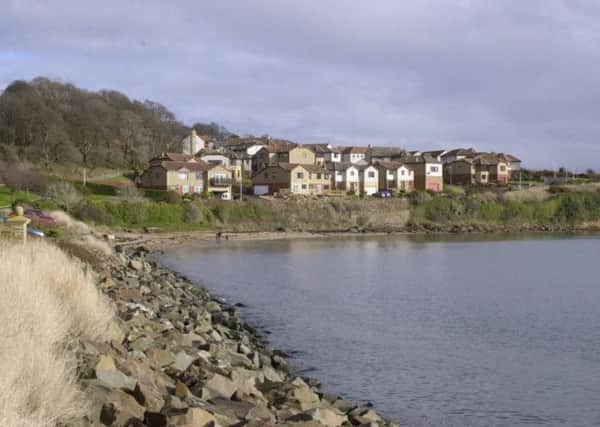 Dalgety Bay in Fife has radioactive particles from the Second World War. Picture: TSPL
