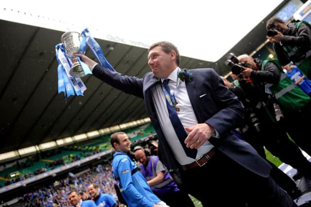 St Johnstone manager Tommy Wright. Picture: TSPL