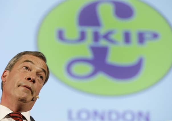 Nigel Farage has made controversial remarks about Romanians. Picture: AP