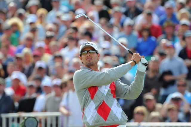 Adam Scott sat out the HP Byron Nelson Championship but took the No 1 spot. Picture: Robert Perry