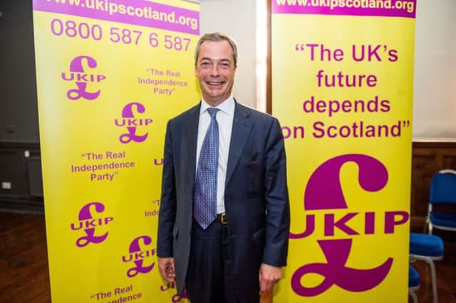 Nigel Farage: At the centre of furore over remarks. Picture: Ian Georgeson