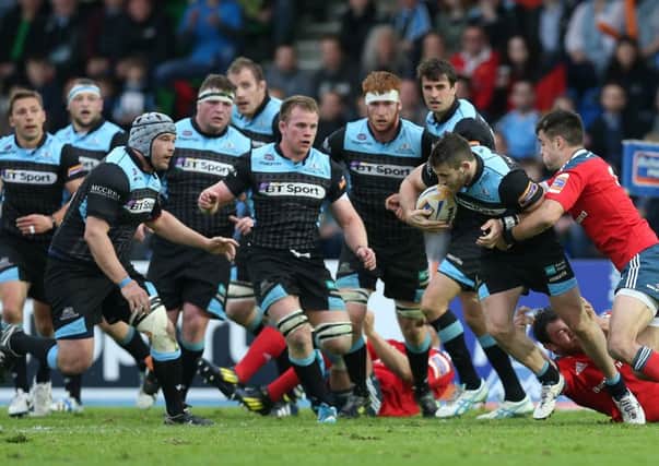 Glasgow will play Leinster in this year's final. Picture: Getty