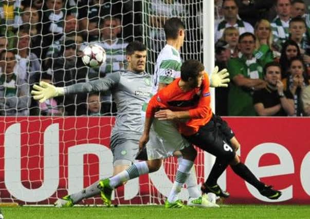 Celtic goalkeeper Fraser Forster flew out to Portugal last night with the England squad. Picture: Robert Perry
