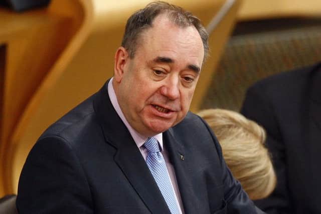 Alex Salmond said he was confident Scotland would be welcomed as an EU member. Picture: Andrew Cowan