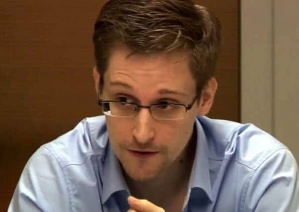 Whistleblower Edward Snowden was elected rector of Glasgow University this year. Picture: Getty Images
