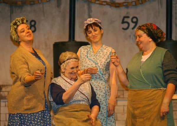 Margrit, Mrs Culfeathers, Doreen and Dolly from The Steamie. Picture: Neil Hanna