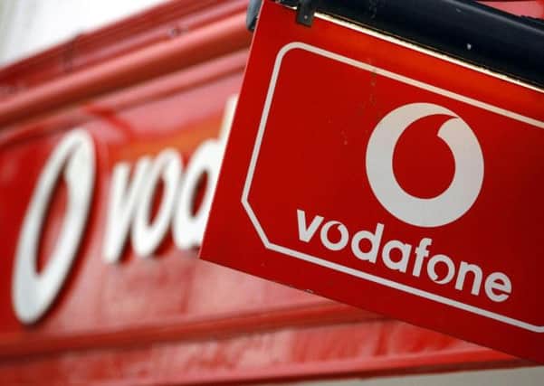 Vodafone reported a drop in annual earnings and forecast a lower figure for the current year. Picture: PA