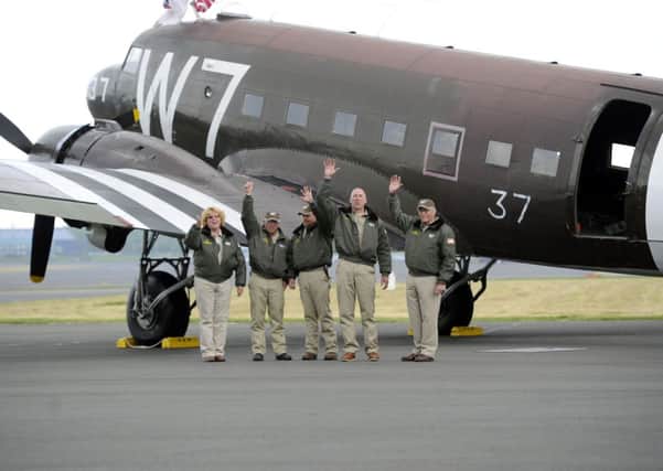 The restored Douglas C-47 aircraft that originally had a lead role on D-Day in 1944. Picture: TSPL