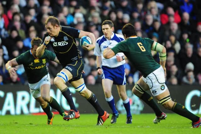 Left out: Al Kellock. Picture: Ian Rutherford
