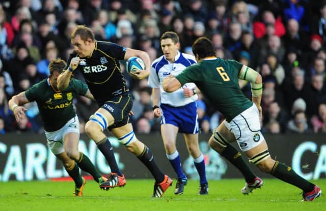 Left out: Al Kellock. Picture: Ian Rutherford