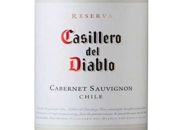 Casillero de Diablo Reserva Cabernet Sauvignon, one of our best buys. Picture: Contributed