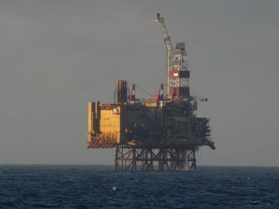 The Piper Bravo platform, where the suspect packages were found. Picture: Alan Bruce/Flickr