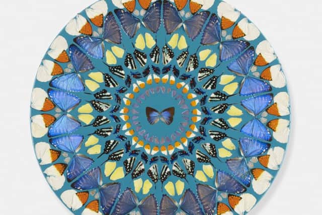 Butterfly Painting by Damien Hirst. Picture: Prudence Cuming Associates
