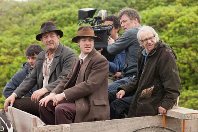 Ken Loach on the set of Jimmy's Hall. Picture: Contributed