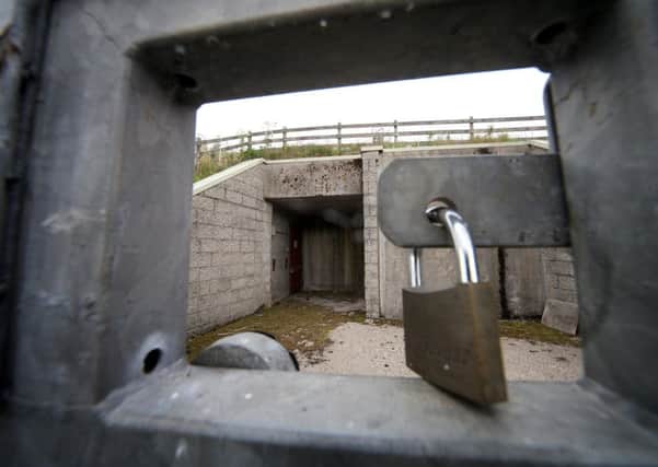 The Nuclear bunker at Cultybraggan, Perthshire. Picture: Hemedia