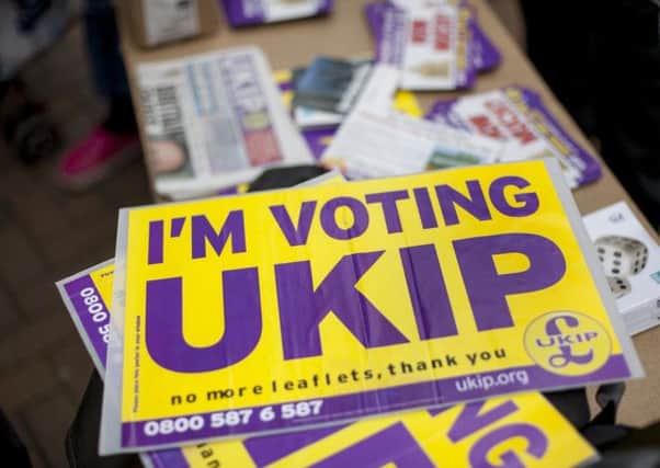 Ukip are predicted to enjoy success at the polls. Picture: Getty