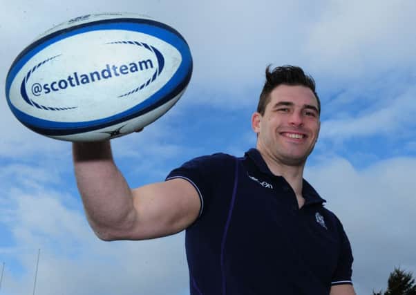 Sean Lamont swaps 15's for 7's to be part of the Commonwealth games squad.  Picture: Ian Rutherford.