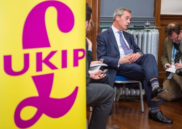 UKIP lead poll amid a wave of Eurosceptism. Picture: Ian Georgeson