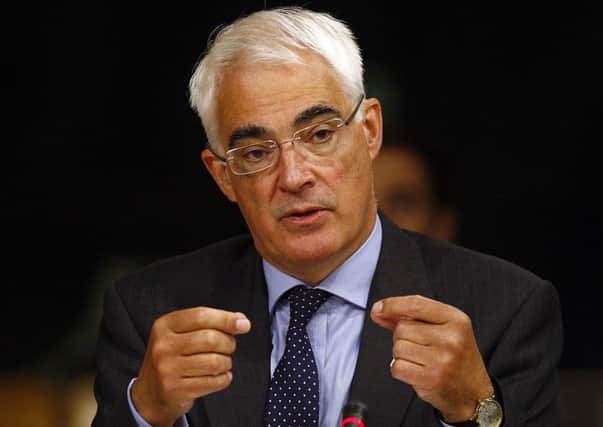 Alistair Darling says politicians worldwide are watching how the two sides conduct themselves. Picture: Andrew Cowan