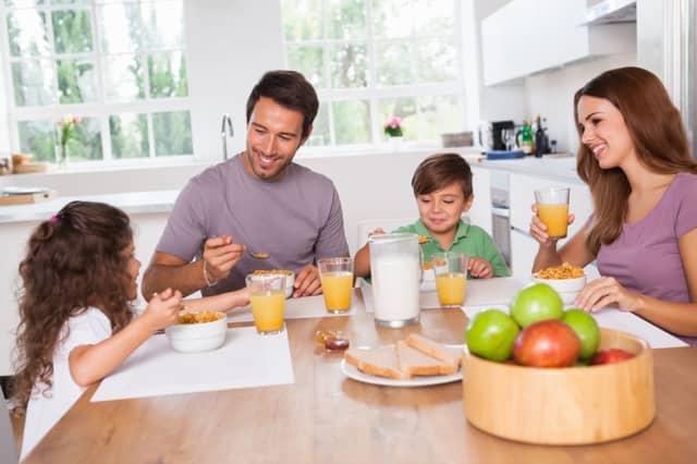 Scottish families are getting just 174 minutes of quality time together from Monday to Friday. Picture: Getty