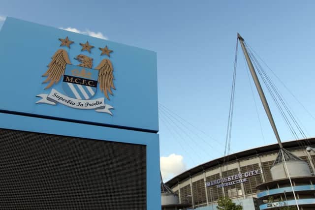 Manchester City's Etihad stadium. The club were fined for falling foul of financial fair play rules. Picture: Getty